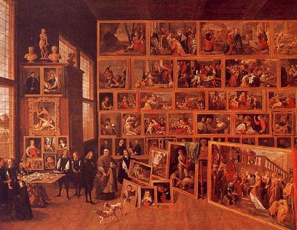    David Teniers The Archduke Leopold's Gallery Spain oil painting art
